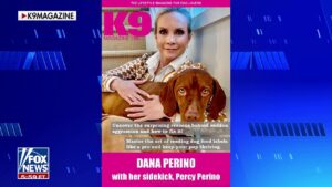 Dana and Percy making K9 Magazine cover appearance