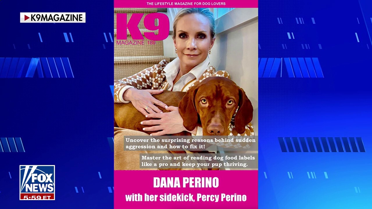 Dana and Percy making K9 Magazine cover appearance