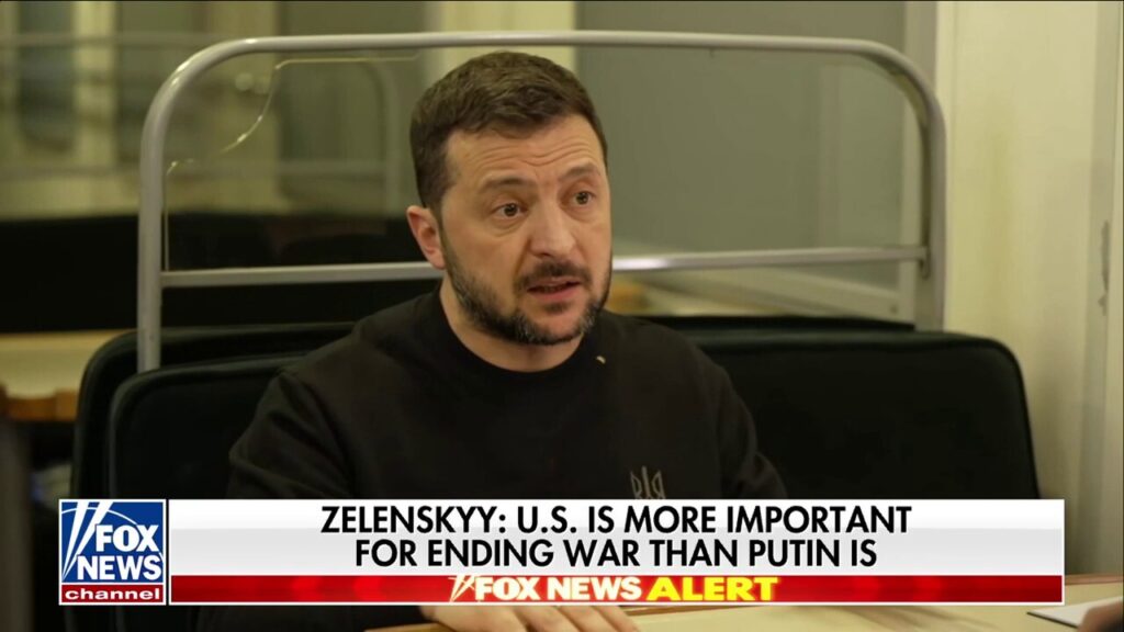 Zelenskyy warns Ukraine will lose the war if US cuts military funding, Trey Yingst reports