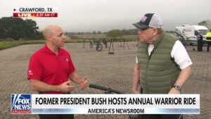 Dr. Siegel attends annual Warrior Ride hosted by George W. Bush: ‘Ask veterans their story’