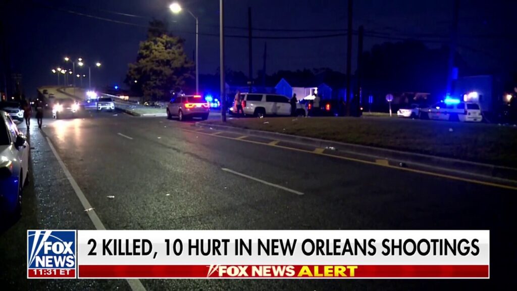 New Orleans shooting leaves 2 killed, 10 injured