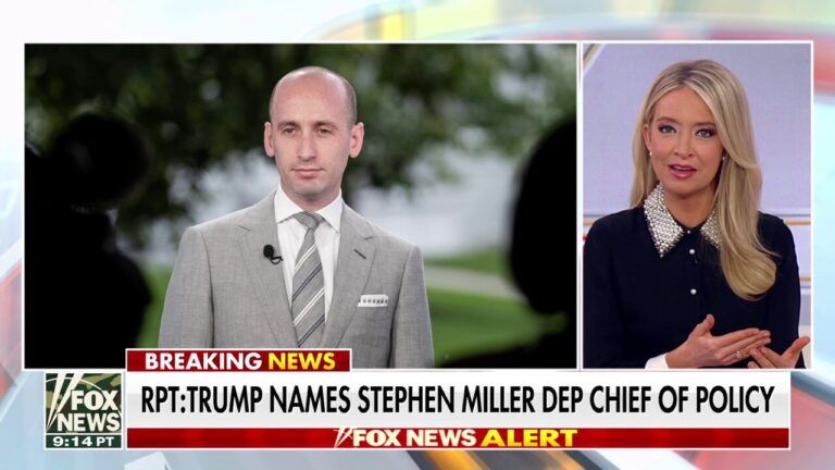 Trump taps Stephen Miller as deputy chief of policy: Report