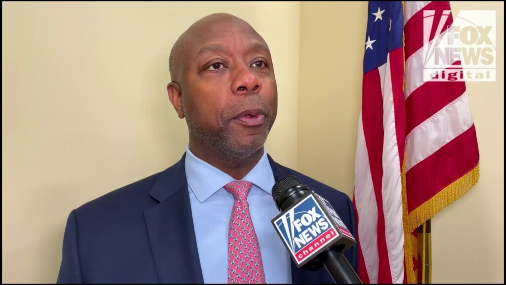 Fox Digital just spoke with Sen. Tim Scott at the NRSC headquarters about the Trump administration transition