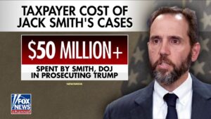 Jack Smith's federal Trump cases cost taxpayers more than $50 million