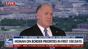 Tom Homan lays out Trump immigration priorities: 'Take the handcuffs off ICE'