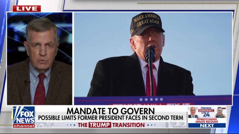 Real mandates and landslides are 'rare' in politics, Brit Hume explains