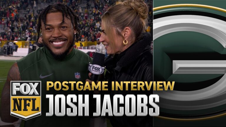 Packers' Josh Jacobs on scoring three touchdowns vs. 49ers – 'I just be out there playing' | NFL on FOX