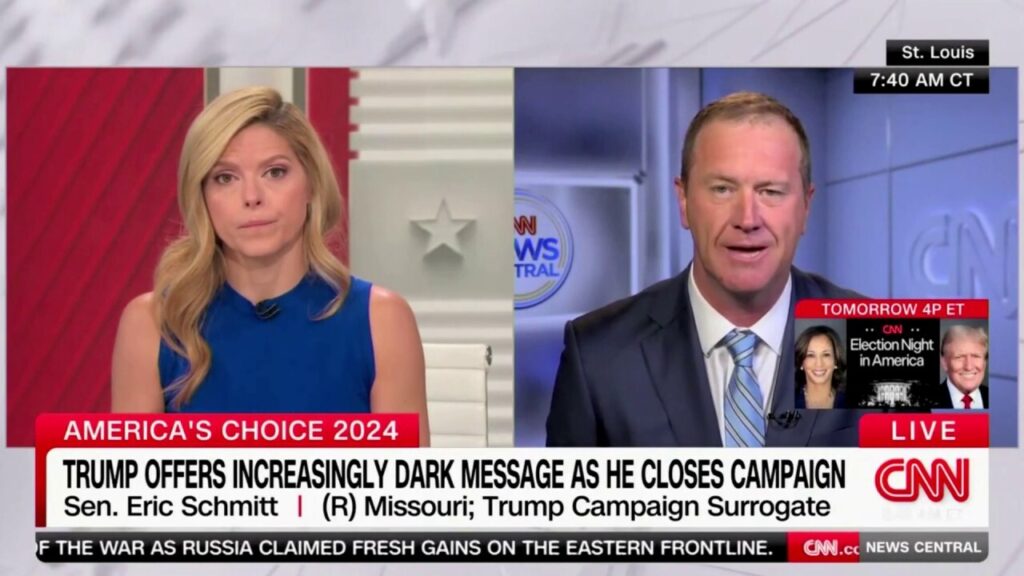 CNN host battles with Republican senator over Trump comments bashing the media