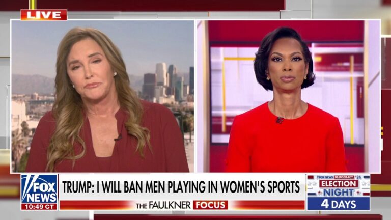 Caitlyn Jenner says America needs a president who supports girls’ sports: ‘Set a hard line’