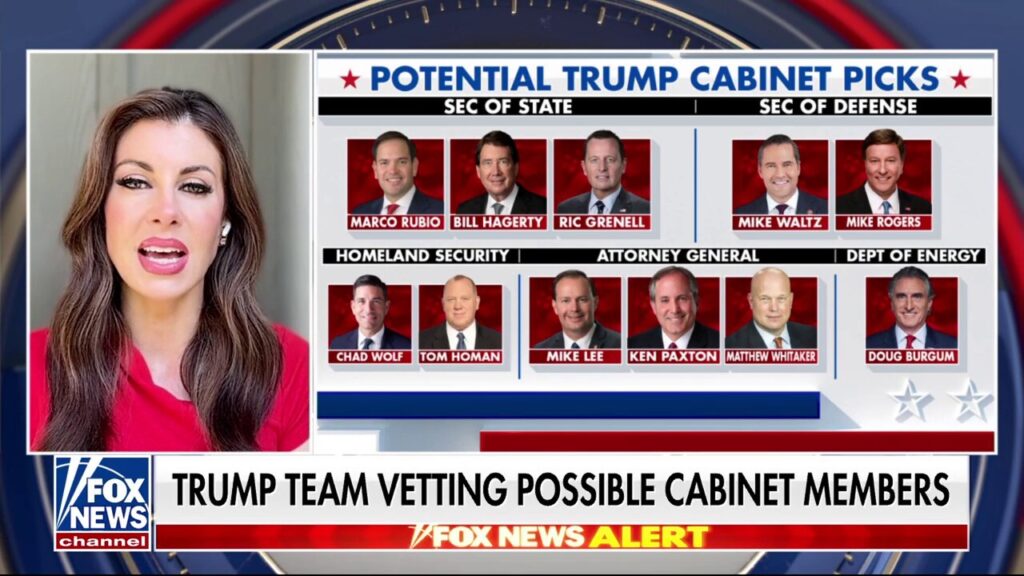 Trump team weighing possible Cabinet members as he prepares for White House return