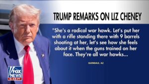 Trump goes after 'radical war hawk' Liz Cheney