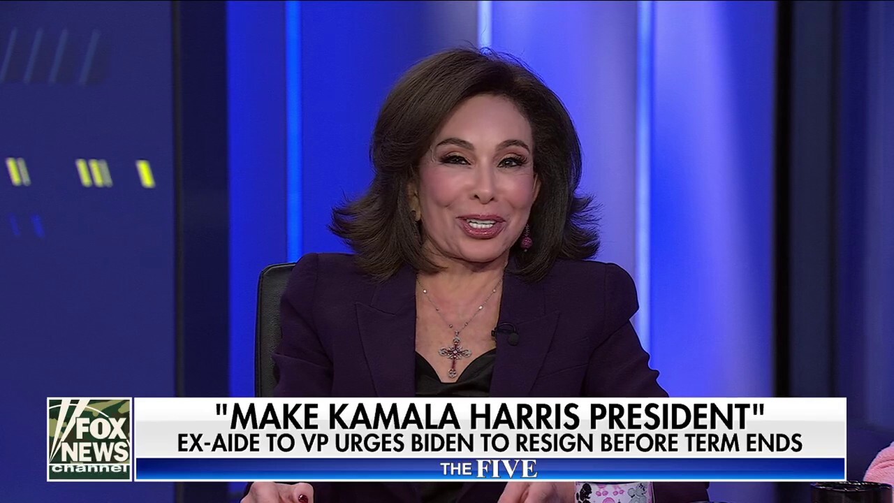 Judge Jeanine bashes idea of Harris replacing Biden in final hour, says ‘they want to make her president again without a vote’