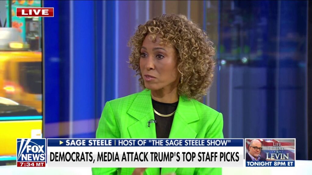 Sage Steele slams Dems, media over Trump Cabinet attacks: 'Pretty classless'