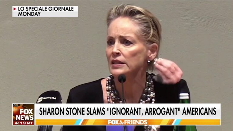 Sharon Stone blasts 'ignorant, arrogant' Americans after Trump win