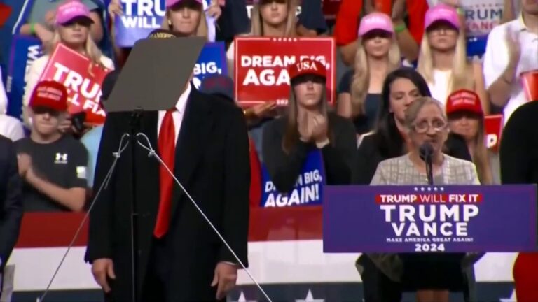 Carmen Rodriguez speaks at Trump rally after daughter's Georgia murder