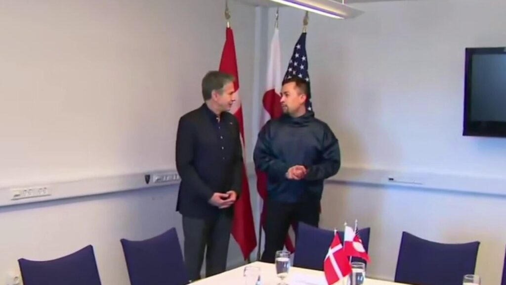 Secretary of State Blinken arrives to Greenland for meeting on Arctic cooperation