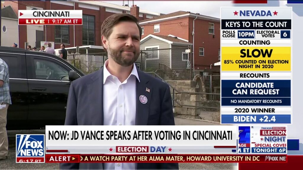 JD Vance shares closing message after voting in Ohio: I'm going to fight hard for your dreams