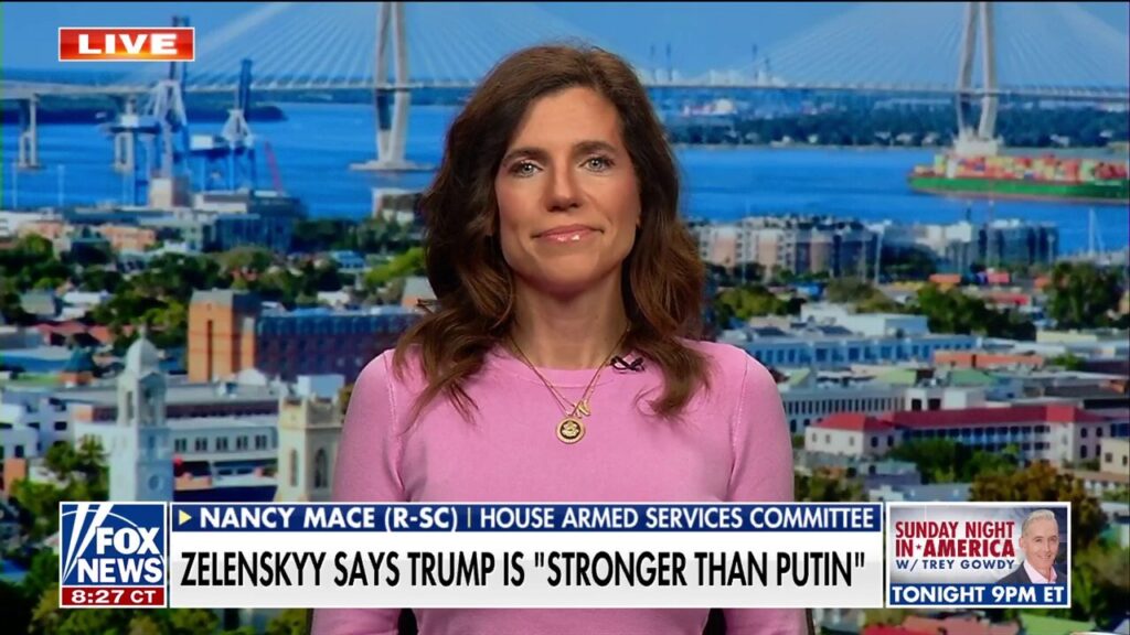 Rep Nancy Mace talks the war in Ukraine, trans bathroom ban