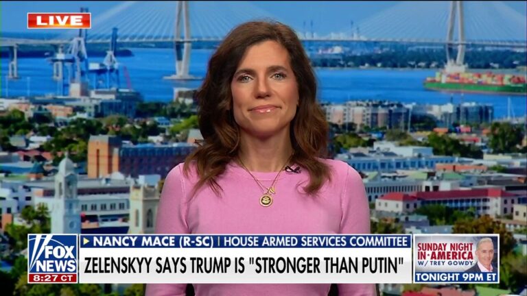 Rep Nancy Mace talks the war in Ukraine, trans bathroom ban