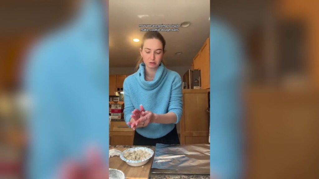 Woman who is 'allergic to everything' makes two-ingredient cookies