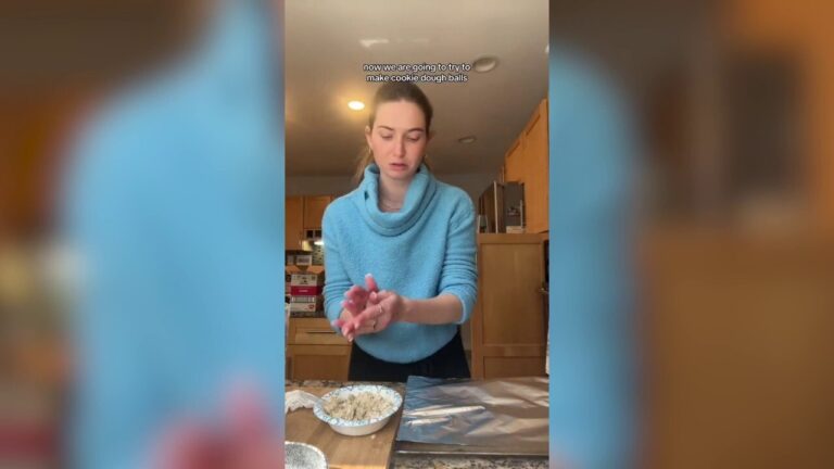 Woman who is 'allergic to everything' makes two-ingredient cookies