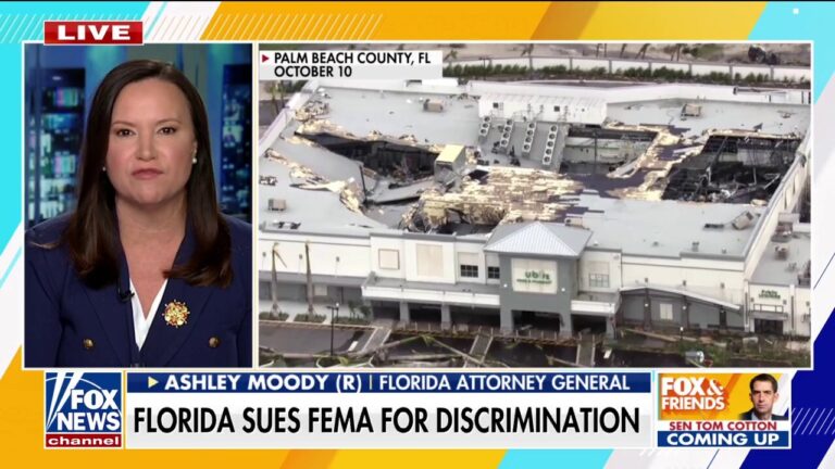 Florida AG vows 'quick' discovery in suit over alleged FEMA bias