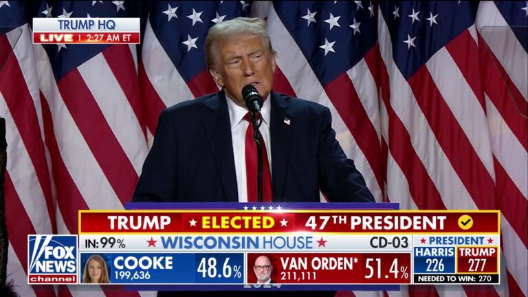 Trump rejoices in obstacles overcome in victory speech