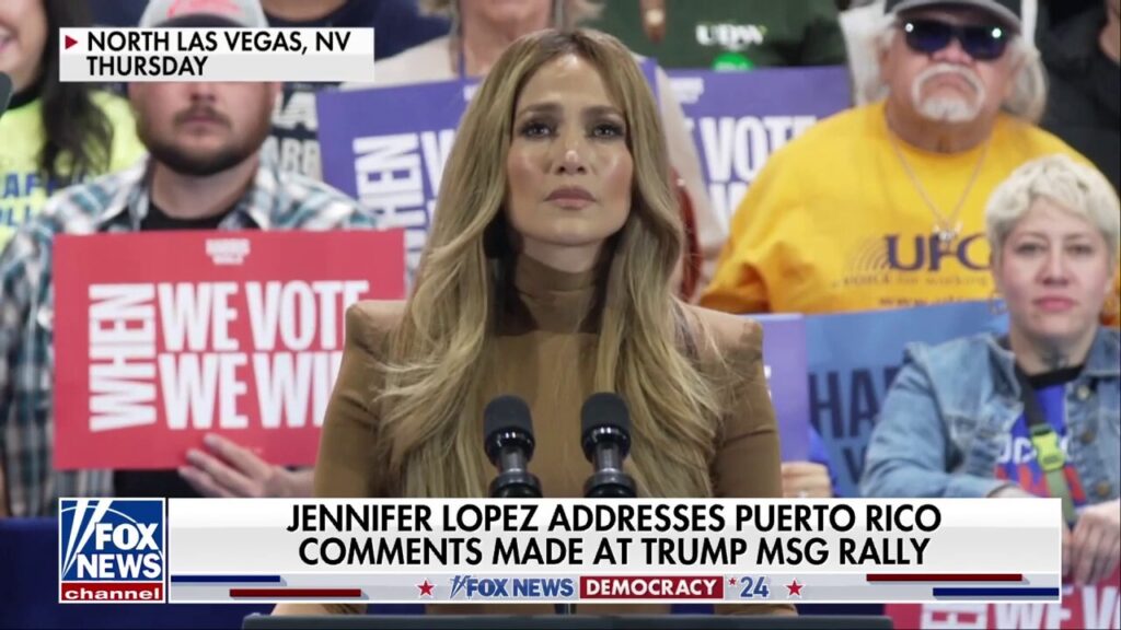 Jennifer Lopez says Trump MSG rally offended 'humanity'