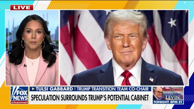 Tulsi Gabbard: 2024 election outcome was a 'resounding rejection' of political establishment