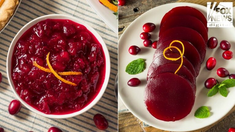 Thanksgiving food debate: Do you prefer homemade or canned cranberry sauce with your feast?