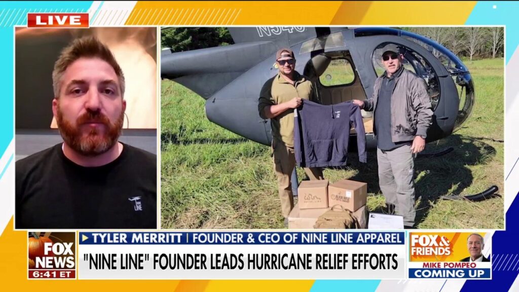 Army veteran uses apparel brand to provide hurricane relief