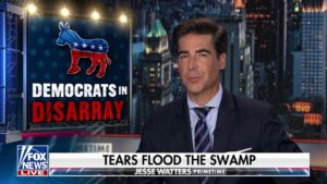 The only Democrat smiling is Joe Biden: Watters