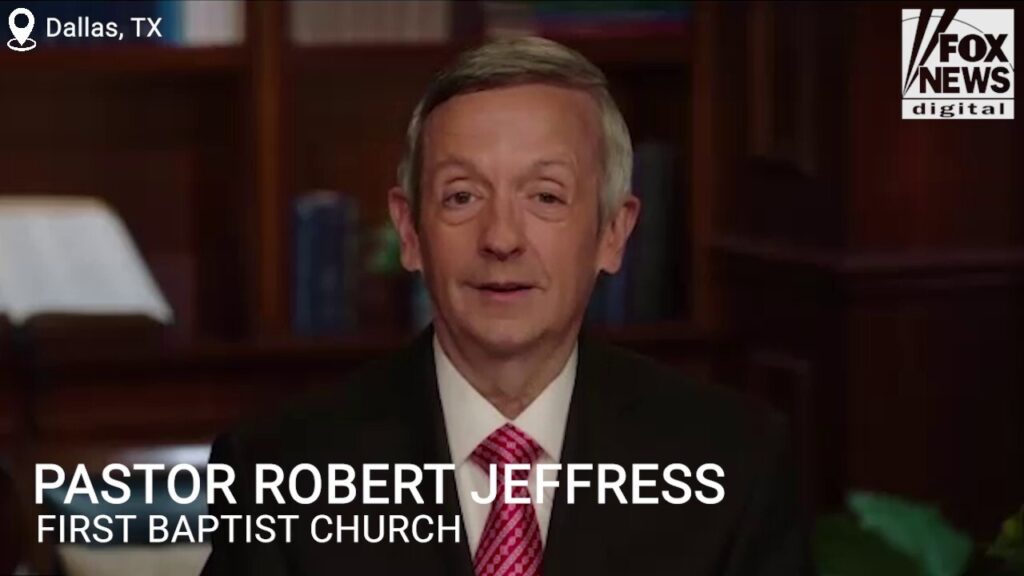 This Thanksgiving, says Pastor Robert Jeffress, 'I hope all Americans will pray for President Trump'