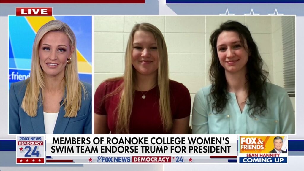 Female college athletes endorse Trump over transgender sports issue