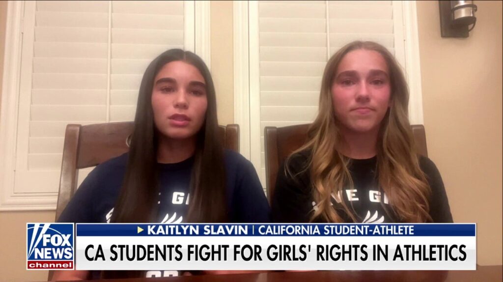 Biological males should not be competing against females, says California student athlete