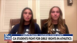 Biological males should not be competing against females, says California student athlete