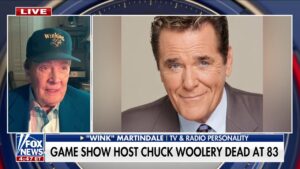 The passing of Chuck Woolery leaves a huge void in our lives, says 'Wink' Martindale