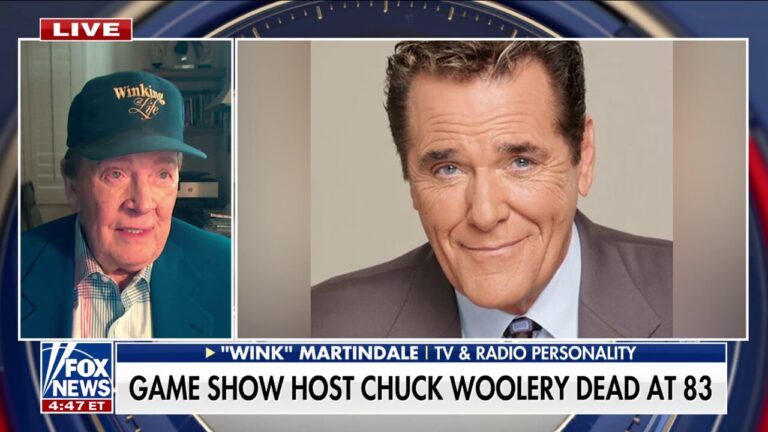 The passing of Chuck Woolery leaves a huge void in our lives, says 'Wink' Martindale