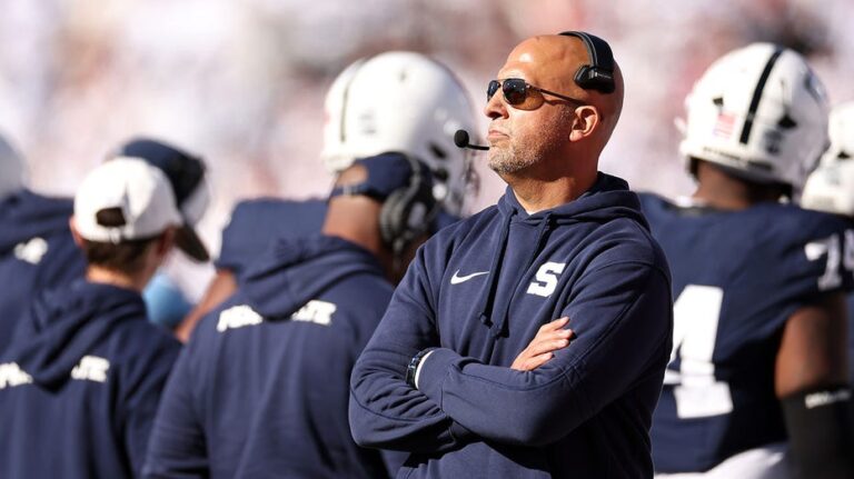 Penn State's James Franklin has tense exchange with fan after crushing loss to Ohio State