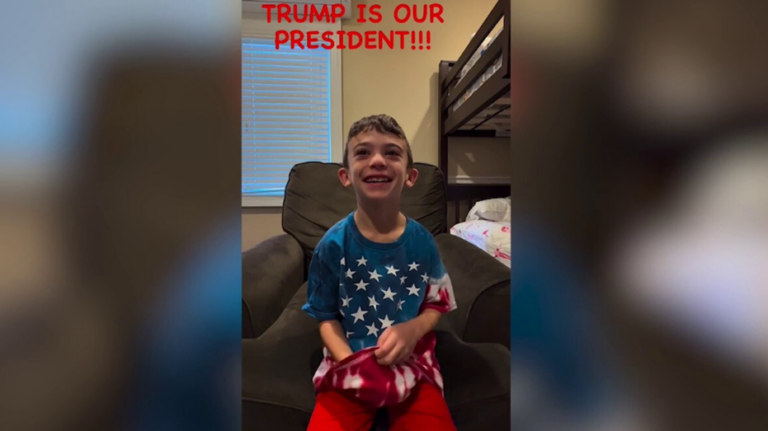 Young Trump supporter with rare brain disorder surprised by president-elect’s victory in sweet video