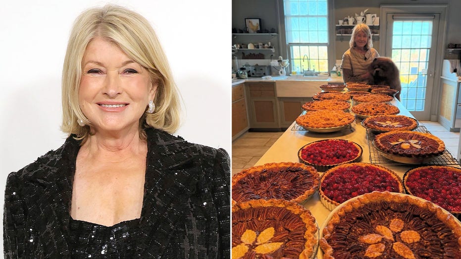 Martha Stewart makes baking mistake ahead of Thanksgiving Day feast