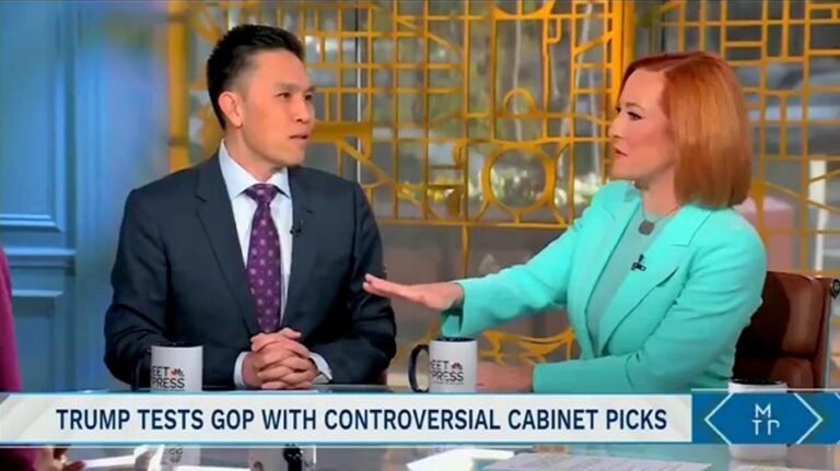 'Meet the Press' guest turns tables on panel blasting Trump's Cabinet picks as 'unqualified' in tense exchange