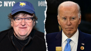 Michael Moore lashes out at Biden, says he's leading America into World War III: 'This is your legacy?'