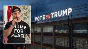 Blue state CEO who put up 100-foot pro-Trump sign to spend $2.6 million on campaign for Congress