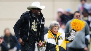 Deion Sanders trying to make good on big promise to 99-year-old Colorado superfan