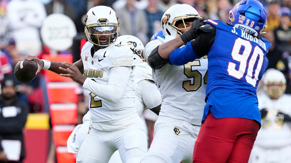 Colorado's Shedeur Sanders pushes official in loss that could keep Buffaloes out of College Football Playoff