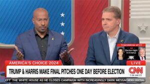 CNN's Van Jones 'nervous' about Harris doing star-studded events on Election Day eve