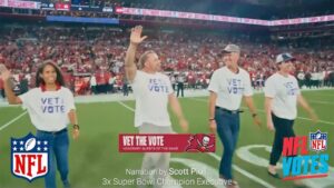 Vet the Vote releases 'Monday Night Football' PSA ahead of Election Day to honor poll workers, veterans