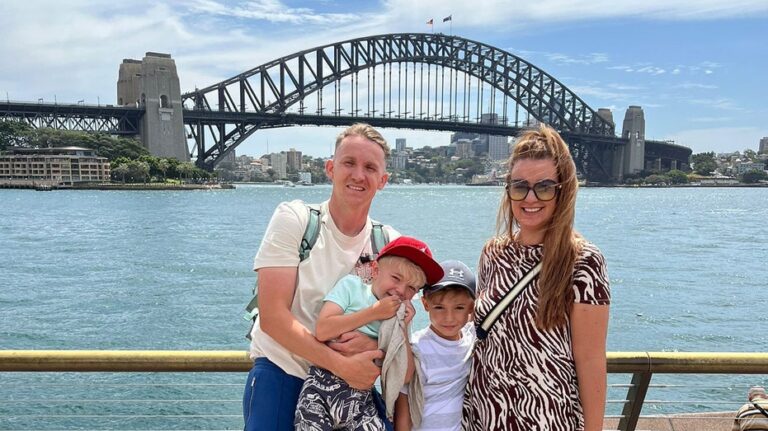 Couple pulls their kids out of school to travel the world: 'Slow down and live in the moment'