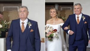 Father of the bride forgets his own daughter in wedding-day ‘fumble’